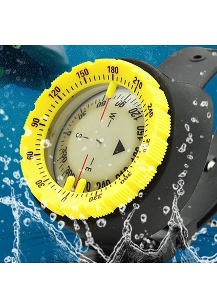 Sarı Stil Sualtı 50M Dalış Pusulası Profesyonel Su Geçirmez Navigatör Yüzme Için Dijital Tüplü Aydınlık Dengeli Izle (Yurt Dışından) indirimleri