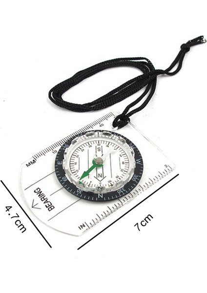 Açık Kamp Yürüyüş Şeffaf Plastik Pusula Pusula Orantılı Ayak Izi Seyahat Askeri Pusula Araçları Seyahat Kitleri (Yurt Dışından) fiyatları