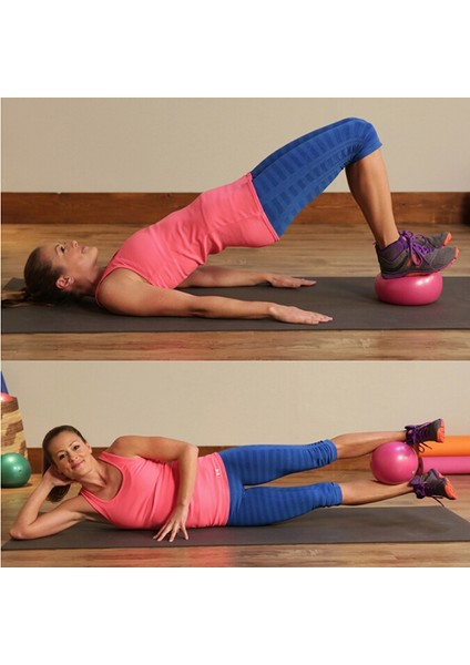 Kırmızı Stil 25CM Yoga Topu Egzersiz Jimnastik Pilates Denge Topu Gym Fitness Kapalı Antrenman Çekirdek Topu (Yurt Dışından) modelleri