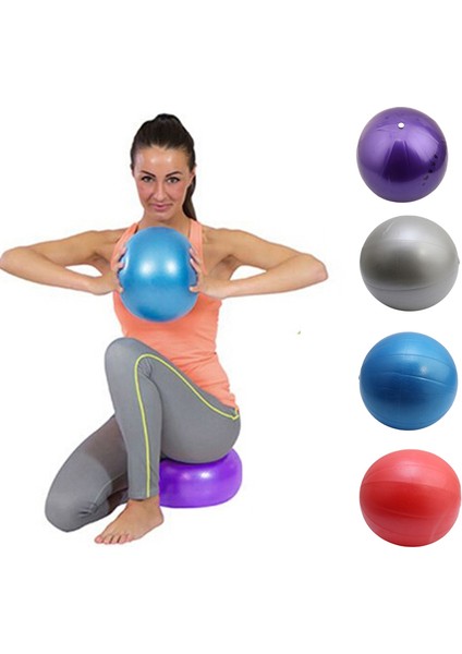 Kırmızı Stil 25CM Yoga Topu Egzersiz Jimnastik Pilates Denge Topu Gym Fitness Kapalı Antrenman Çekirdek Topu (Yurt Dışından) indirimleri