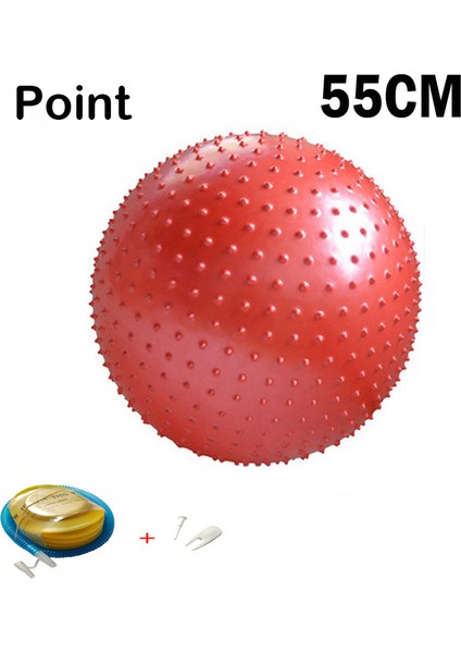 Sadece Plastik Pompa Stili Yoga Topları Pilates Fitness Salonu Denge Fitball Egzersiz Egzersiz Topu cm Pompalı (Yurt Dışından) fiyatları