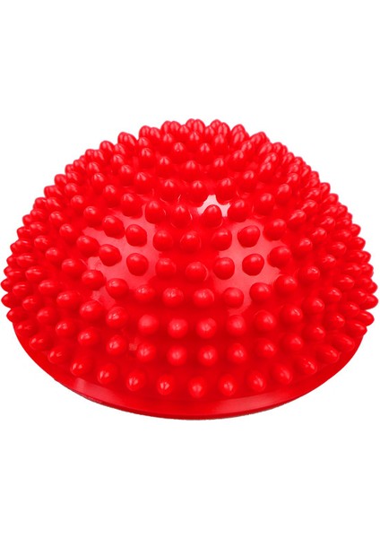 Kırmızı Stil Top Yoga Dengeleyici Fitball Yeni Şişme Pilates Fitness Masajı Spor Eğitmeni Spor Salonu Topları Egzersizler Için Yarım Pvc Küre Küre (Yurt Dışından)