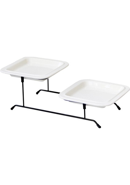 Etkinlikler Için 2 Katmanlı Tepsisi Snack Tepsisi Sevgililer Günü Tatili (Yurt Dışından) fiyatları