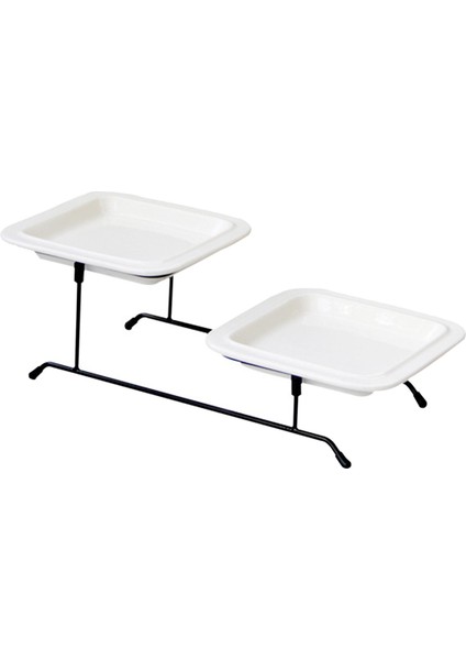 Etkinlikler Için 2 Katmanlı Tepsisi Snack Tepsisi Sevgililer Günü Tatili (Yurt Dışından) modelleri