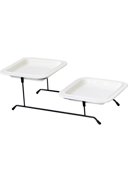 Etkinlikler Için 2 Katmanlı Tepsisi Snack Tepsisi Sevgililer Günü Tatili (Yurt Dışından) fırsatları