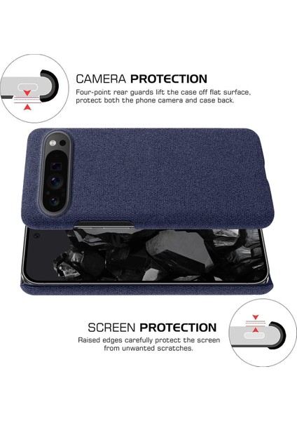 Google Pixel 9 Pro Pc+Kumaş sine Telefon Kılıfı (Yurt Dışından) modelleri