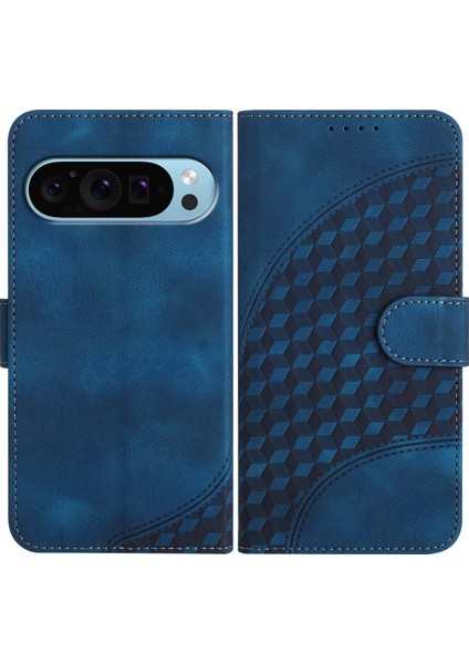 Google Pixel 9 Pro Deri Cep Telefon Kılıfı (Yurt Dışından)