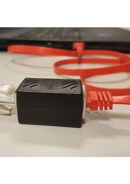 50 cm Cat7 Kablo Yassı Ftp Ethernet Network Lan Ağ Kablo ve Ekleyici