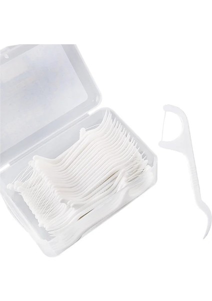 Diş Ipi 50 Adet Kürdanlı Diş Ipi Dental Floss modelleri