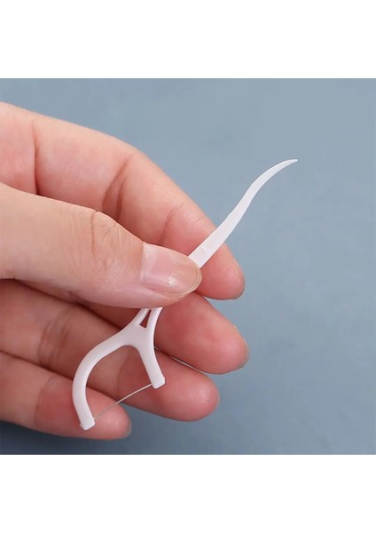 Diş Ipi 50 Adet Kürdanlı Diş Ipi Dental Floss indirimleri