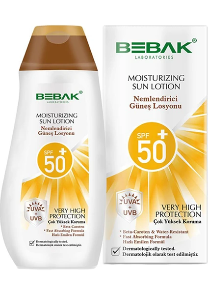 Nemlendirici Güneş Losyonu Spf 50+ 200 ml