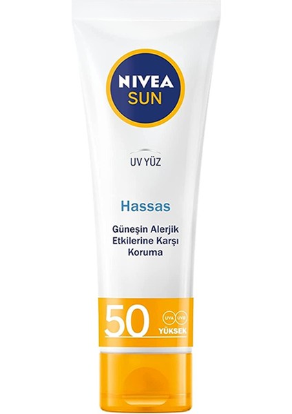 Sun Hassas Yüz Güneş Kremi 50 ml