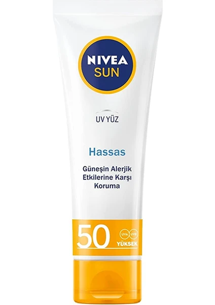 Sun Hassas Yüz Güneş Kremi 50 ml