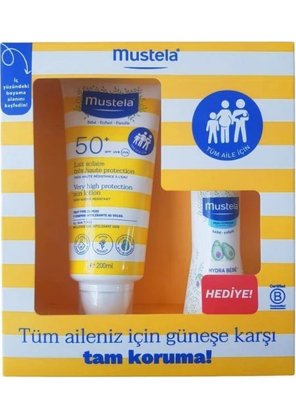 Güneş Losyonu Spf 50 200 ml + Vücut Losyonu 100 ml