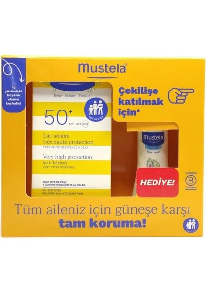 Güneş Losyonu Spf 50 100 ml + Vücut Losyonu 50 ml