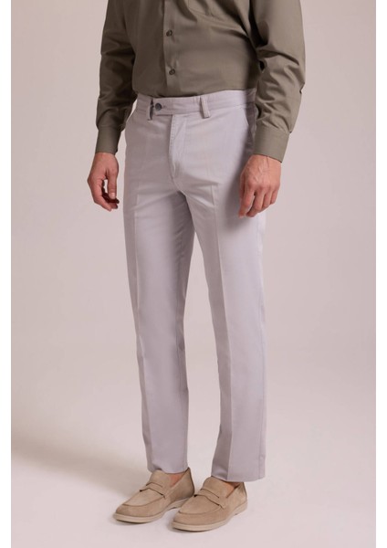 Erkek Gri Kanvas Yan Cep Yazlık Pantolon fırsatları