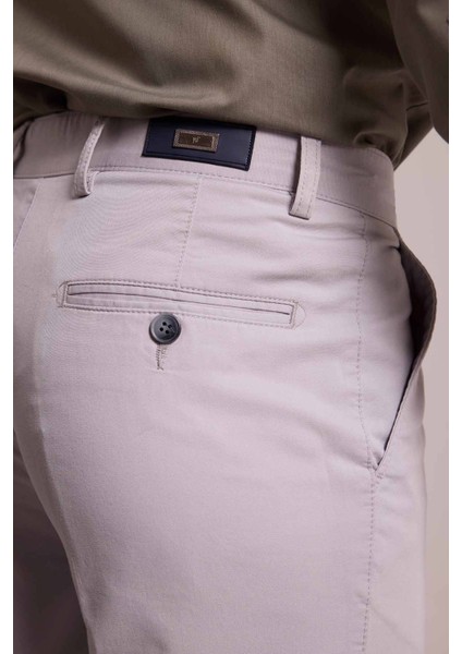 Erkek Gri Kanvas Yan Cep Yazlık Pantolon indirimleri