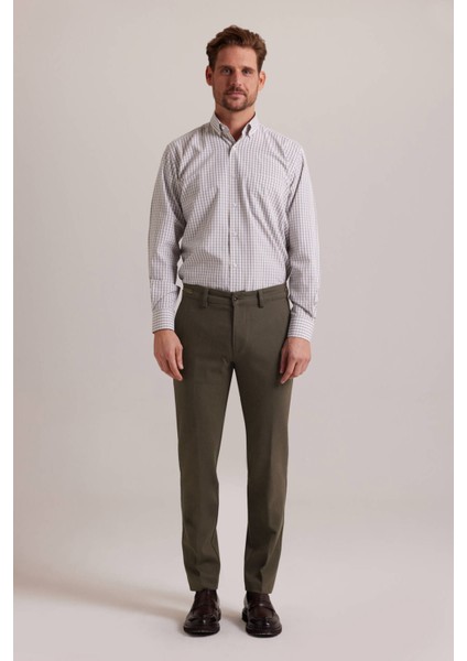 Erkek Kahverengi Kışlık Cepli Kanvas Pantolon modelleri