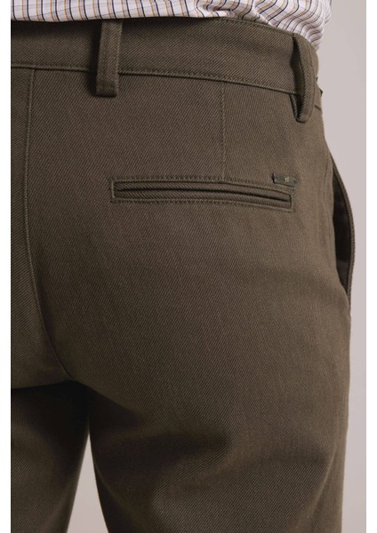 Erkek Kahverengi Kışlık Cepli Kanvas Pantolon indirimleri