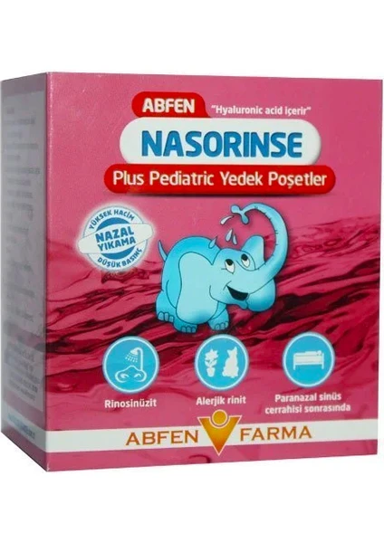 Abfen Nasorinse Plus Pediatric 50 Poşet