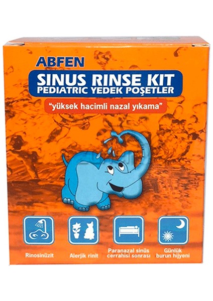 Abfen Sinus Rinse Pediatric 50 Poşet