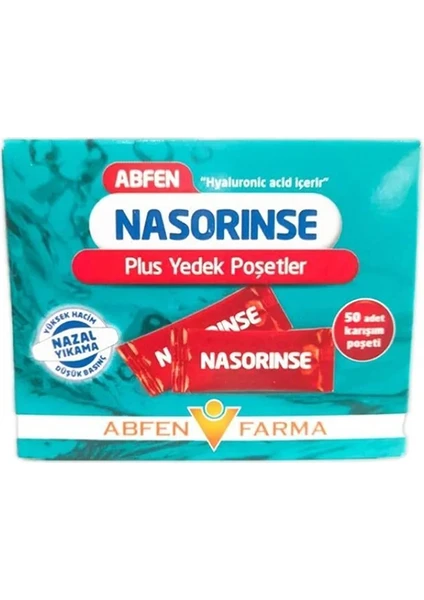 Abfen Nasorinse Plus 50 Poşet