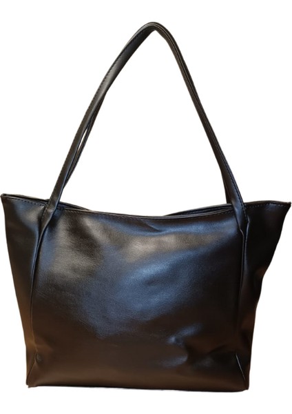 Mia Luas Kadın Fermuarlı Salaş Model Shopper El ve Omuz Çanta (4 Renk) -1040