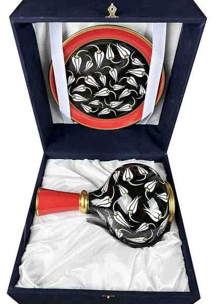 Özel Hediye Iznik Çini Vazo Tabak Set fırsatları