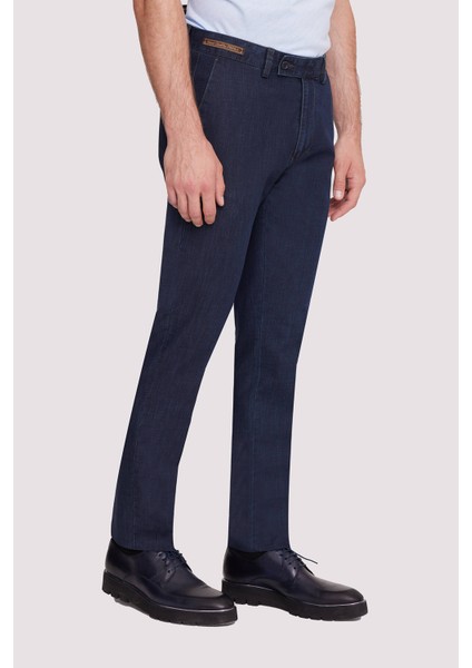 Erkek Lacivert Regular Fit Kot Pantolon modelleri