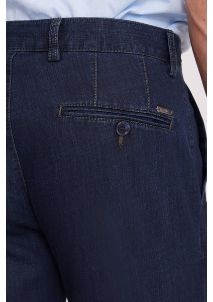 Erkek Lacivert Regular Fit Kot Pantolon indirimleri