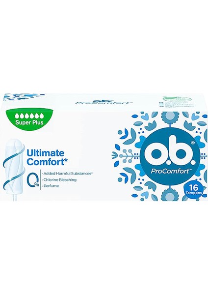 O.B. Super Plus 16'lı Tampon