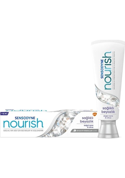 Nourish Sağlıklı Beyazlık Diş Macunu 75 ml