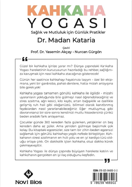 KAHKAHA YOGASI - DR. MADAN KATARIA