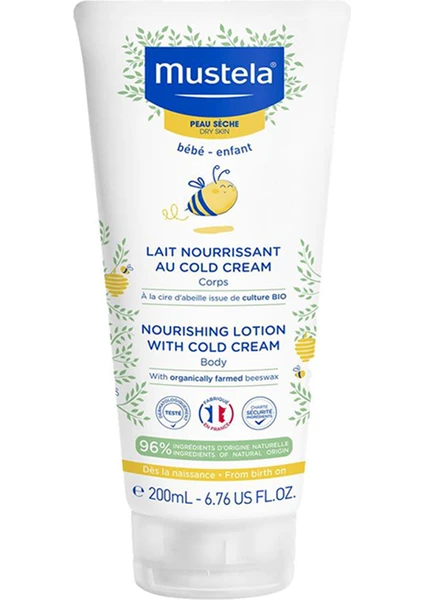 Cold Cream İçeren Besleyici Vücut Losyonu 200 ml