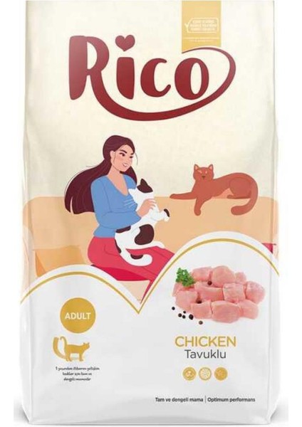 Tavuklu Yetişkin Kedi Maması 15 kg