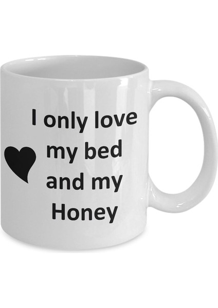 Honey Lover Kupa - Kedi Köpek Kuş Evcil Hayvan Adı - Love My Honey Adı Kahve - Ingilizce Kupa fiyatları