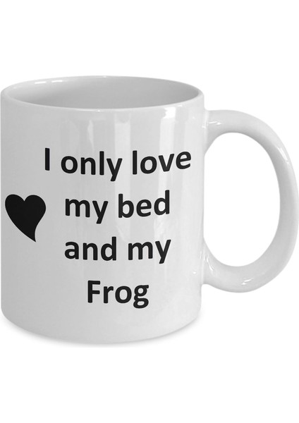 Komik Kurbağa Sevgilisi Kupa - Pet - Love My Frog Kahve Fincanı- Ingilizce Kupa Bardak fiyatları