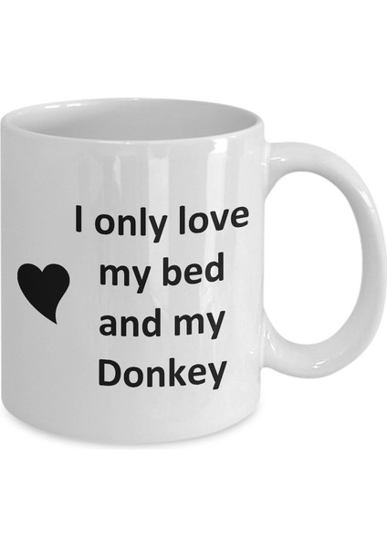 Komik Eşek Sevgilisi Kupa - Pet - Eşeğimi Seviyorum Kahve Fincanı- Ingilizce Kupa Bardak fiyatları