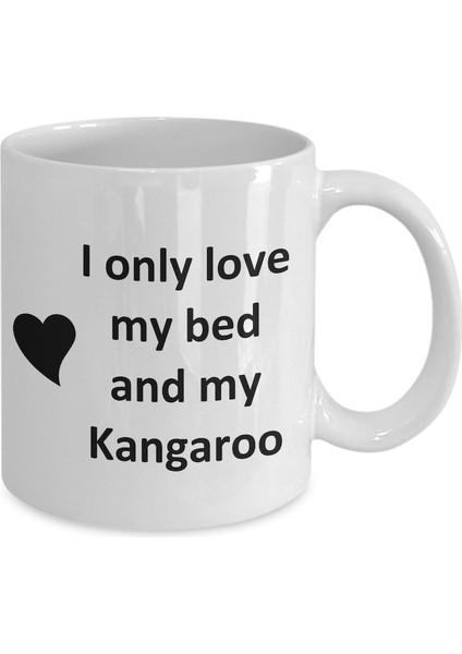 Komik Kanguru Sevgilisi Kupa - Pet - Love My Kanguru Kahve Fincanı- Ingilizce Kupa Bardak fiyatları