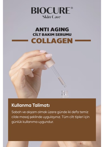 Collagen Kırısıklık Karşıtı Cilt Bakım Serumu 30 Ml.