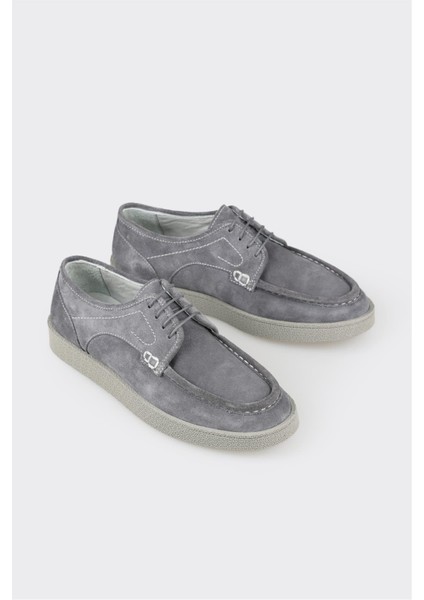 Gri Deri Erkek Günlük Ayakkabı fiyatları