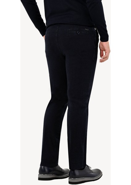 Erkek Lacivert Dıogonal Kot Pantolon modelleri