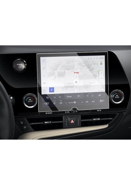 Lexus Lbx 9.8 Inç Mat Ekran Koruyucu Multimedya Şeffaf