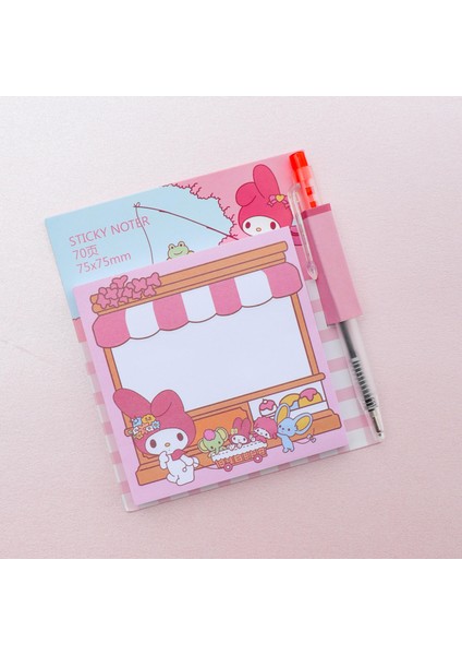 Kawai Sanrio My Melody  Bloknot Kalem Set