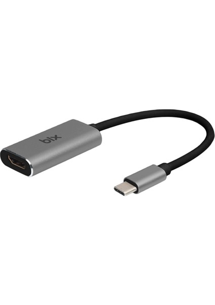 BX01HB Type-C to 4K@30Hz HDMI, Macbook / Windows Uyumlu Grafik Adaptörü