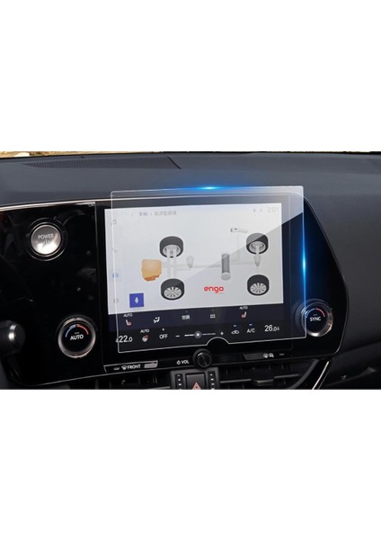Lexus Lbx 9.8 Inç Multimedya Ekran Koruyucu Şeffaf