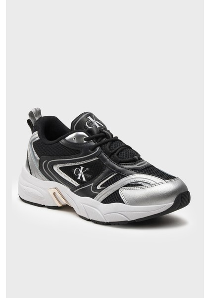 Kalın Tabanlı Retro Model Tennis Low Lace Sneaker Ayakkabı YW0YW013810GN Bayan Ayakkabı YW0YW01381 0gn modelleri