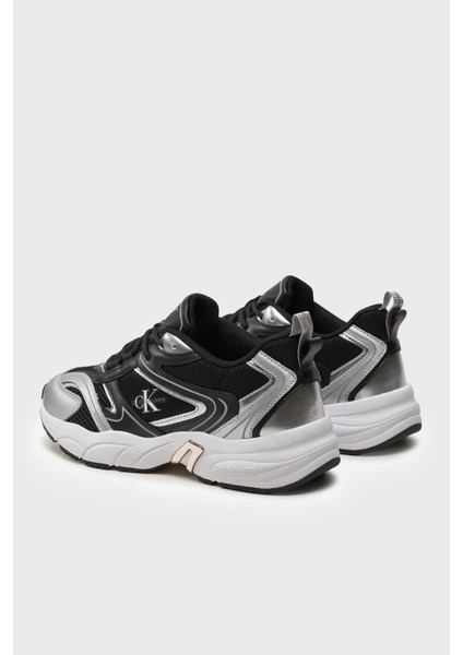 Kalın Tabanlı Retro Model Tennis Low Lace Sneaker Ayakkabı YW0YW013810GN Bayan Ayakkabı YW0YW01381 0gn fırsatları