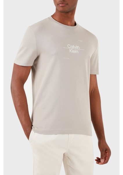 Pamuklu Regular Fit Bisiklet Yaka T Shirt K10K112489Pan Erkek T Shirt K10K112489 Pan