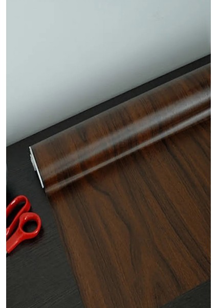 50X100 cm Ahşap Ceviz Desenler Premium Yapışkanlı Kaplama Pvc Folyo BH604